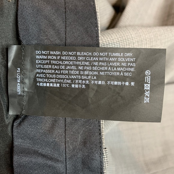 Theory Treeca 2 Geo Classic Cropped Trousers - Picture 7 of 10